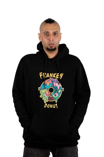 Image of Hoodie for Men Graphic Printed Hoodies Tracksuit Pullover Sweatshirt for Women Men Franken Donut