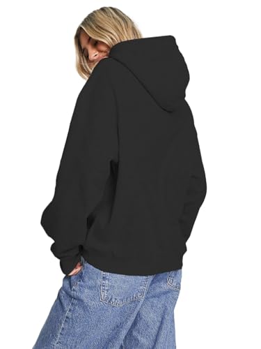 Image of LEOTUDE Women's Oversized Loopknit Drop Shoulder Hooded Neck Sweatshirt || Women Winter wear