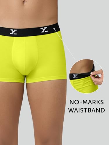 Image of XYXX Cloudsoft Micromodal Shuffle Trunks for Men, Pack of 2