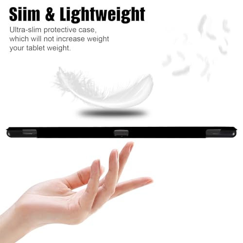 QIOFEARTH Case for BOOX Note Air4 C/3, 10.3" Paper Tablet Slim Lightweight Hard Back Shell Protective Cover with Built-in Pen Holder, Comes with BOOX Pen Tips