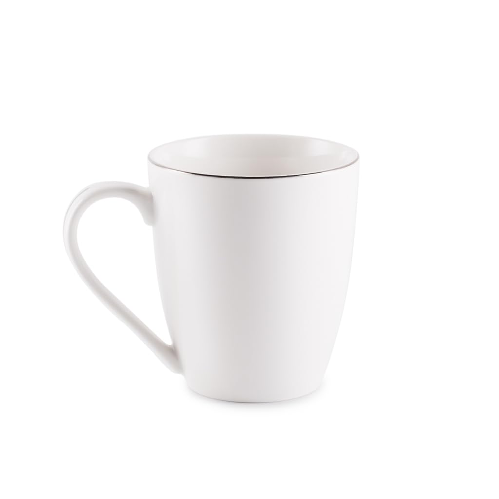 Fissman Mug ALEKSA 380ml Color White (Porcelain)