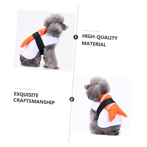Disfraz divertido para perro estilo sushi talla L miniatura 6