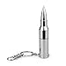 RAOYI 32G USB Flash Drive USB 2.0 Metal Memory Stick Pen Drive Thumb Drive Zip Drive with Key Chain (Silver)