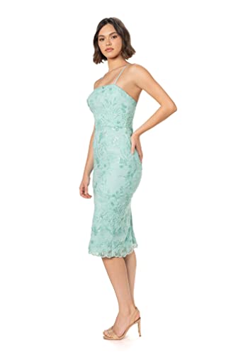 Image of Dress The Population Women's Josselyn Bodycon Midi Dress