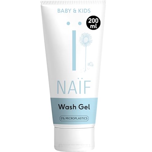 Naif Care - Cleansing Baby Wash Gel - With Natural Cottonseed Extract (6.8 oz)