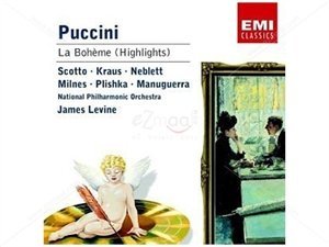 La Boheme: Highlights [Audio CD] Puccini; Scotto; Kraus; Neblett; Nlo and Levine