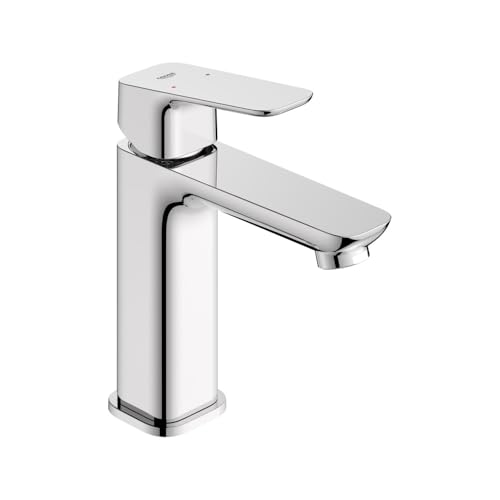 Grohe Cubeo M-Size Single Hole Bathroom Faucet Starlight Chrome