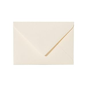 Paper24 C5 Briefumschläge Zartcreme 25er Pack