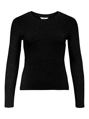 Haut à col rond Objzofia Object pour femme t-shirt manches longues Noos