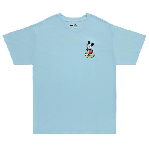 T-shirt Mickey Mouse respirant imprimé multicolore femme mode été