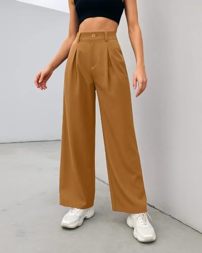Image of Nermosa High-Waist Korean Trousers with Wide Baggy Fit | Trendy GenZ Streetwear Pants