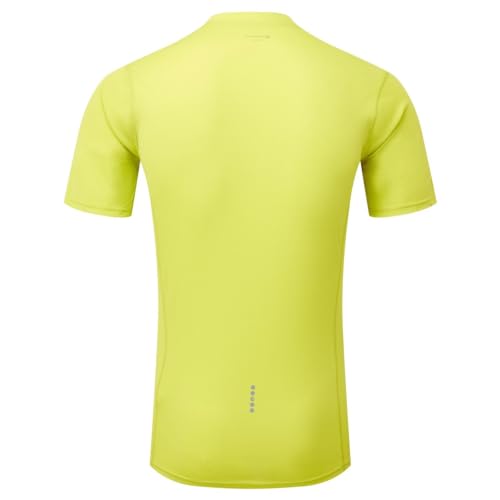 MONTANE Camiseta Marca Modelo Dart Nano Zip T-Shirt Citrus Spring XXL