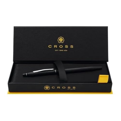 Stylo Cross Click noir anti-bavure pour une écriture propre