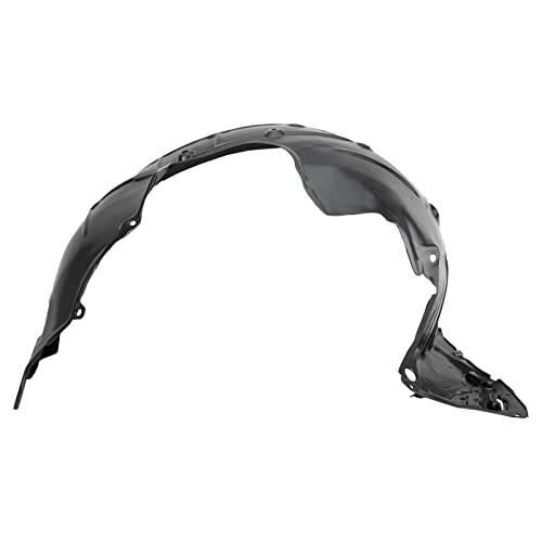 Image of TRQ Front Driver & Passenger Side Inner Fender Liner Set Compatible with 2017-2018 Honda Civic Sport 2019 Civic Sport Hatchback