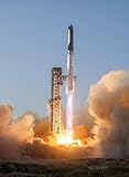 Cosmic Perspective SpaceX Starship original Rocket Launch Photography Liftoff Poster from Starbase
