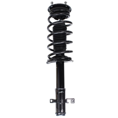 Image of Detroit Axle - 8pc Front Struts Kit for Ford 07-10 Edge Lincoln MKX, 2 Struts & Coil Spring 2 Sway Bar Links 4 Tie Rod Ends 2007 2008 2009 2010 Replacement Suspension Quick Install Ready Struts Shocks
