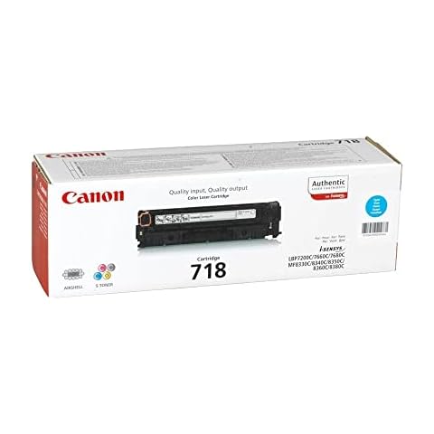Canon 718C Toner Cyan thumbnail