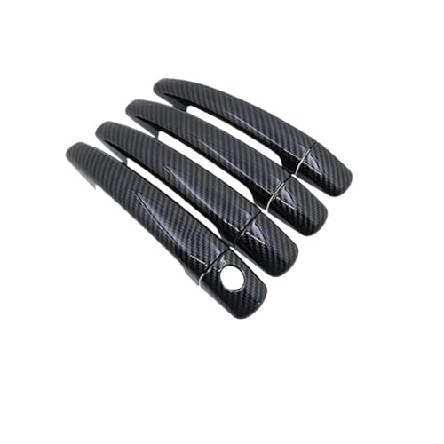 Poignée externe pour Peugeot 407 SW 2004-2010 autocollant style chromé