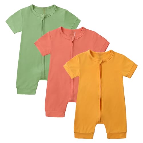 Combinaison bébé fille amropi anti irritation avec zip de protection
