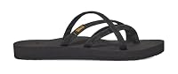Teva Women's Olowahu Sandal, Black, 5 US