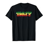 Terpy Rasta Cannabis Terpene Stonershirt Geschenk Herren Damen T-Shirt