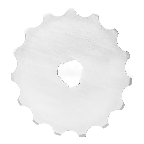 LÂMINAS DE CORTADOR ROTATIVO AÇO DE ALTA VELOCIDADE CORTE LISO ARTESANATO TECIDO COURO 5 PCS SALA DE