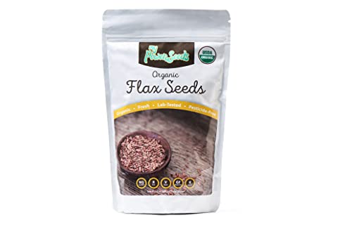 Sustainably Sourced Flax Seeds - Perfect For Smoothies, Baked Goods, And More - 1 Lb #TOP28