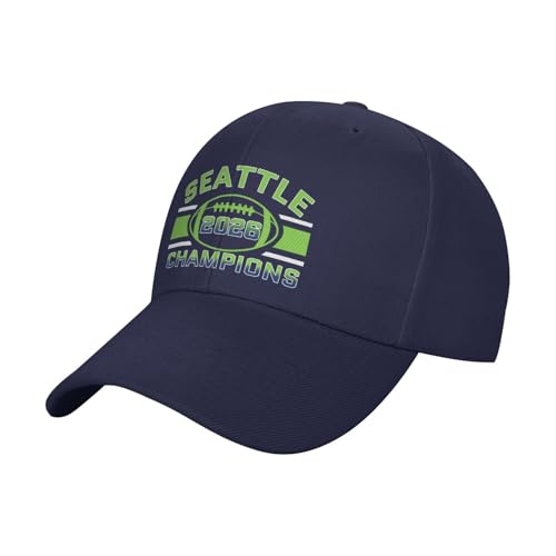 2026 Football Champs Hat for Adult,World Champions Caps for Fans Gift Adjustable One Size Fits All