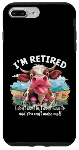 ���ނ����� I'm Done You Can't Make Me Funny Humor �X�}�z�P�[�X iPhone 7 Plus/8 Plus �p