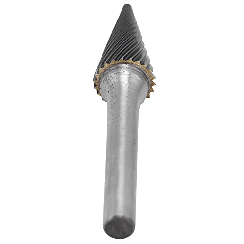 Fresa de carburo de acero tungsteno 12 mm doble corte miniatura 3