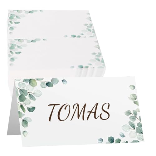 40 peças cartão de mesa, marcassites casamento, cartão de mesa estilo folha verde, marcassites para festa de casamento, comunhão, batizado, aniversário, confirmação, baby shower, Natal