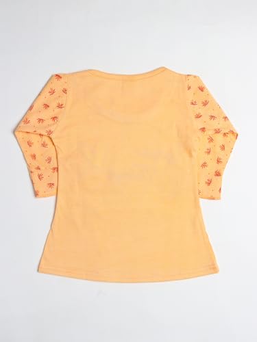 Image of KUSHI Lifestyle Trendy Girls Clothing Night Wear Pack of 2 Peach and Pink