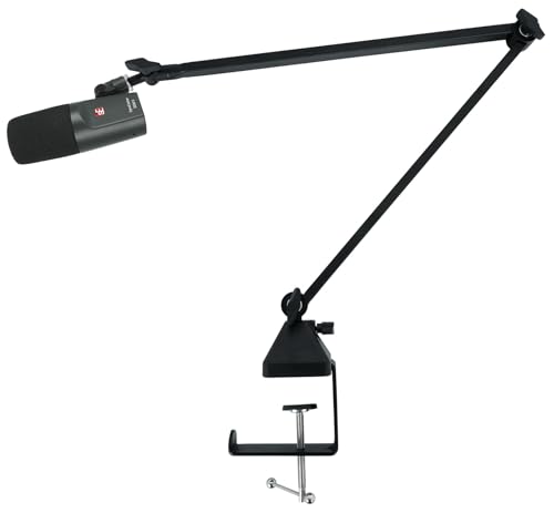 Audiosavings Bundle: Se Electronics DynaCaster DCM6 Front-Addressed Broadcast Podcast Microphone Mic Bundle with Rockville R-Boom 34 34