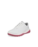 ECCO Womens Golfschuhe - Weiß/Kaugummi - UK 6