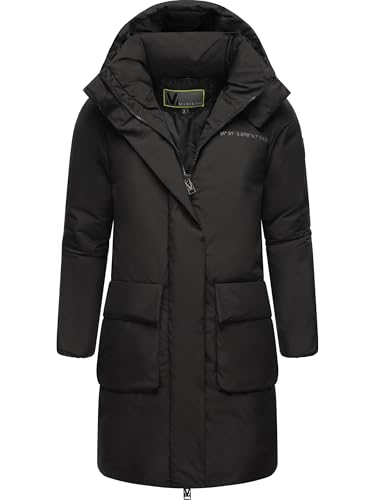 Women's Winter Coat with Hood - Weather-Resistant, Long Puffer Jacket - Mid-Length Coat - Nanami XVI S-3XL