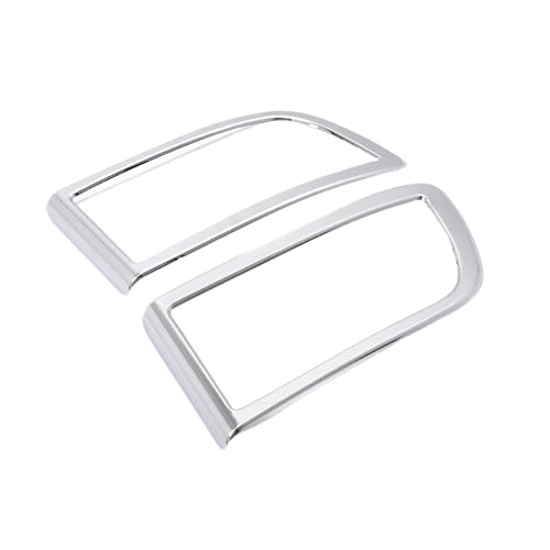 Valtorencia 2 sztuki osłon przeciwmgielnych lamp tylnych samochodowych, pasujące do Toyoty, Land Cruiser Prado FJ120 2003-2009, chromowane Listwa tylnej lampy przeciwmgłowej do pojazdu