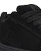 DC Men's Court Graffik Skate Shoe, Black/Black/Black, 6 D D US