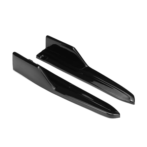 Spoiler latéral de voiture noir laqué : protection pare-chocs Toyota Camry SE XSE