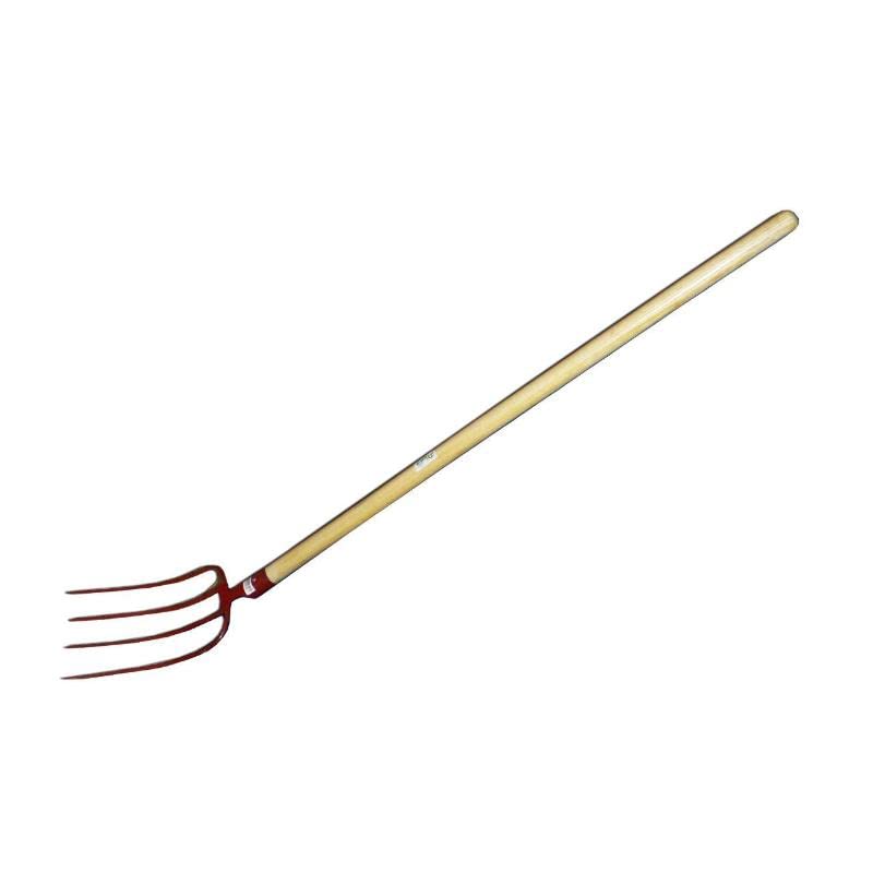 Pluvia jardin horca m-madera largo 4 dientes 101l