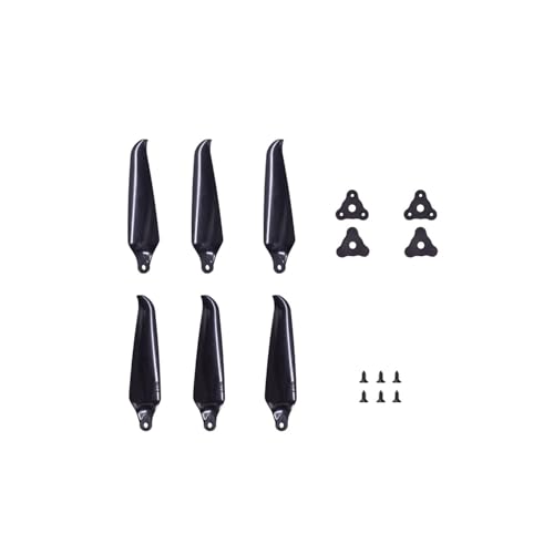 Hélice pliante 8041F-3 en nylon et fibre de verre renforcée pour drone long range