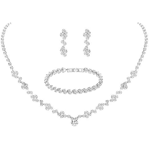 Tatibana Crystal Wedding Jewelry Set Cover