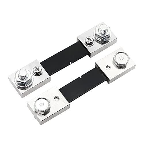 RIIEYOCA 100A 75mV Amperemeter-Shunt DC-Strom-Shunt-Widerstand für digitale Amperemeter-Analogmeter