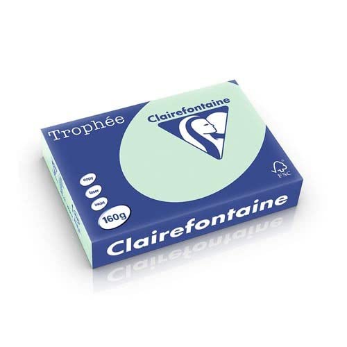 Papier Trophée vert A3 160g/m² idéal pour organiser le classement du bureau en lot de 4