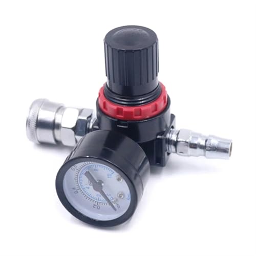 1/4”Paint Air Pressure Regulator with Pressure Gauge 0-1MPa/0-10 kgf