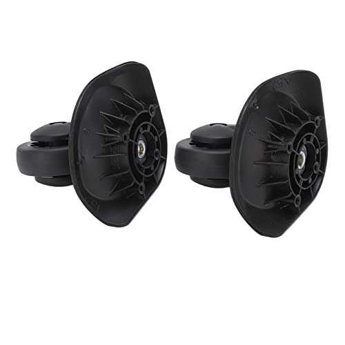 Luggage Swivel Casters Mute Black Suitcase Wheels Replacement For A523