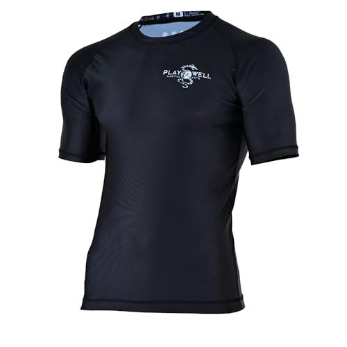 Maillot de bain à manches courtes noir vêtement Ju Jitsu Grappling