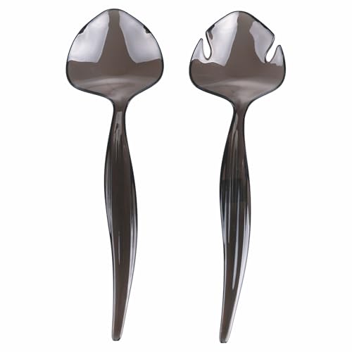 Villa d'Este Home Tivoli 2031 Set 2 posate per insalata, fumé, La Cucina