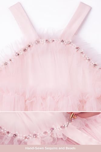 Tutu Dress for Girls - Toddler Baby Girl Princess Dress Girl Dresses for Wedding Birthday Photo Shoot Outfit4