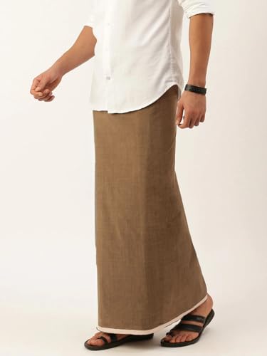 Image of pure cotton lungi for men
