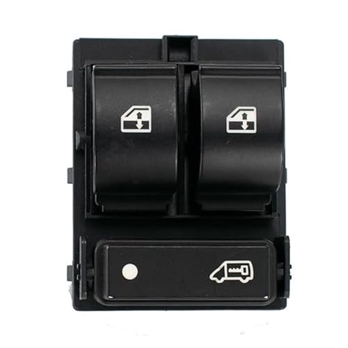 Interruptor elevalunas para Peugeot Boxer 2006-2014 con botón pulsador de control, negro